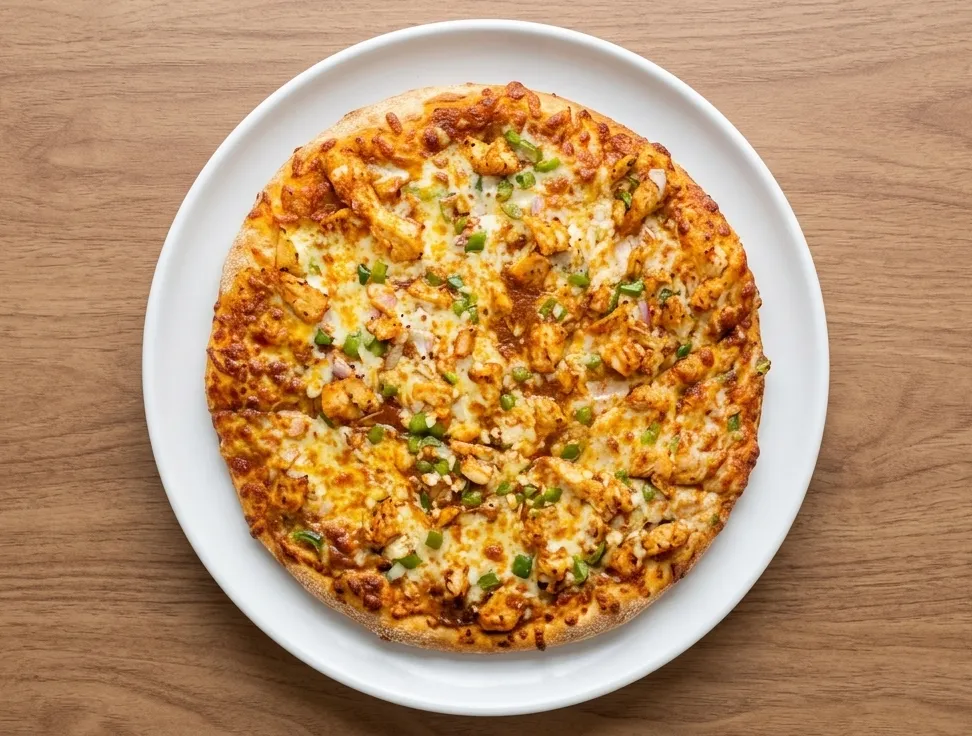 Butter Chicken Pizza — Oven Flames Pizza Marlborough, Calgary NE